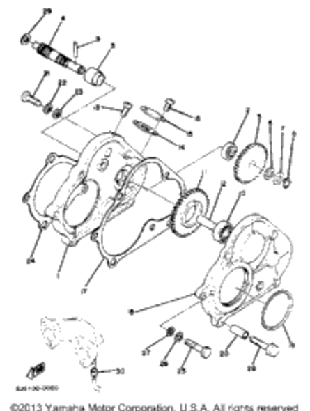 Washer, Wave 1984 ENTICER 300 (ET300H) 90206-11016-00