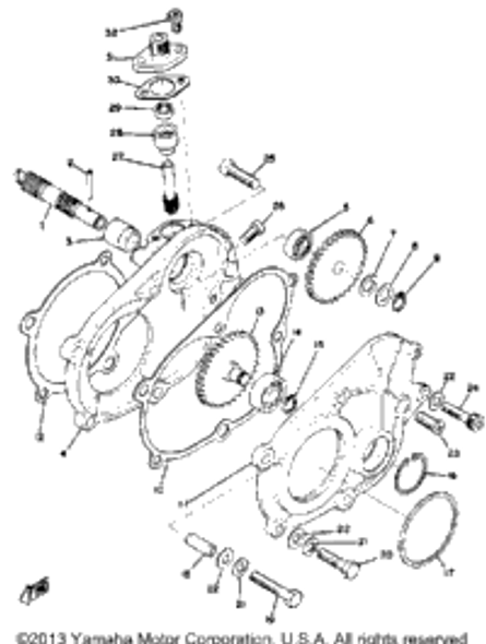 Washer, Wave 1974 GP338F 90206-11016-00