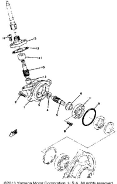 Cover, Housing 1972 SW433B 8E3-47721-10-00