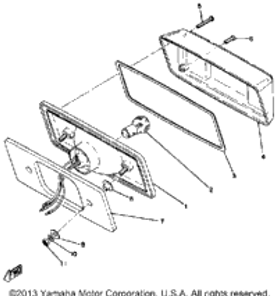 Seat, Base 1974 GPX338F 821-84712-00-00