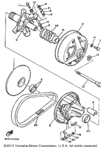 Cap 1985 SS440 (SS440J) 8V0-17631-00-00