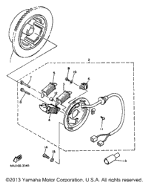 Coil, Lighting 1 1998 VK540 II (VK540EB) 81L-81313-M0-00