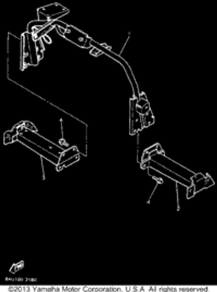 Steering Gate Comp 1993 VK540 II (VK540ET) 83R-23870-00-00