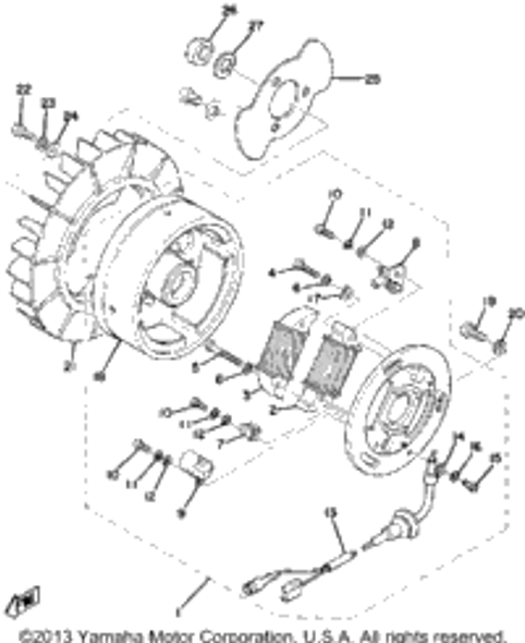 Washer, Spring 1978 ET250B 92901-04100-00