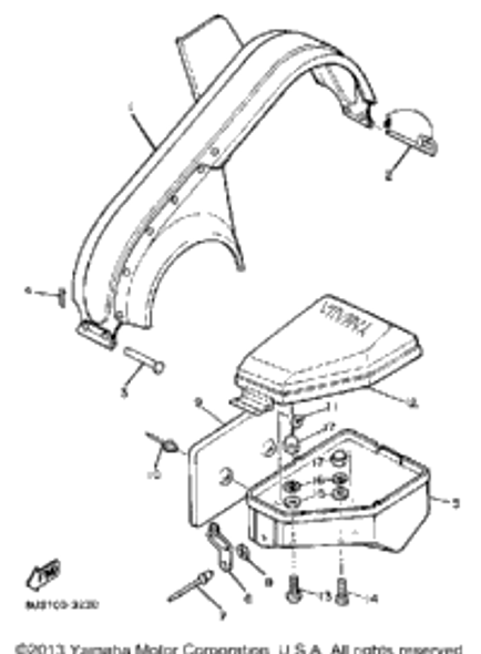 Washer, Plate 1984 SS440 (SS440H) 90201-06067-00