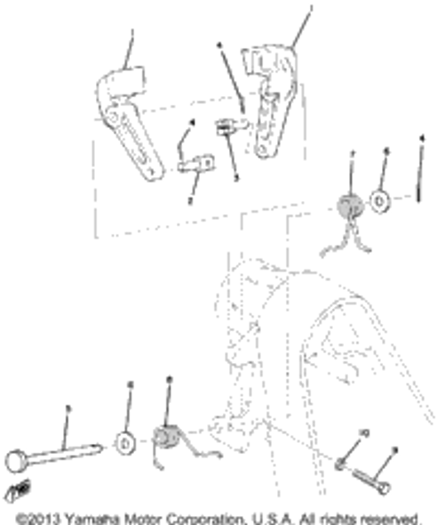 Pin, Cotter 1978 ET250B 91490-20020-00