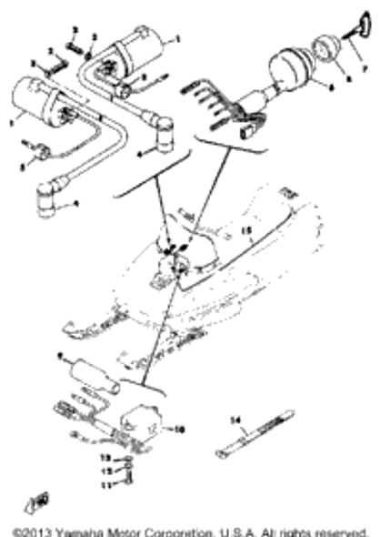 Washer, Plain 1969 SS338 92906-04200-00