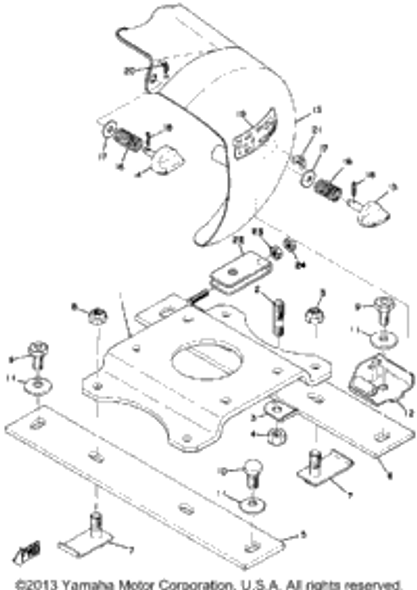 Nut 1974 TL433F 95311-10600-00