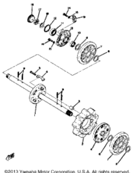 Bolt 1973 EW433C 97013-06035-00