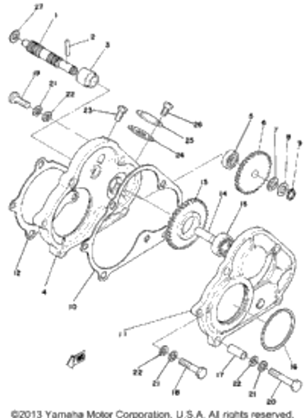 Screw, Pan Head 1979 ET340C 98580-05010-00