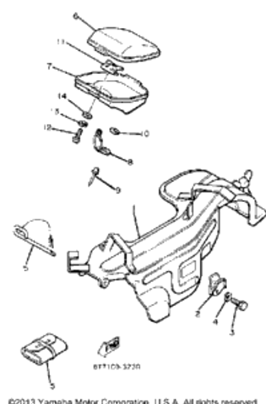 Washer, Plate 1983 EC340G 90201-04325-00