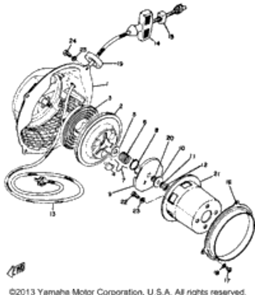 Washer, Flat 1971 SW433E 807-15726-01-00