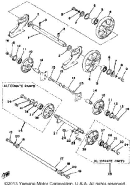 Bolt 1979 ET250C 97011-06020-00