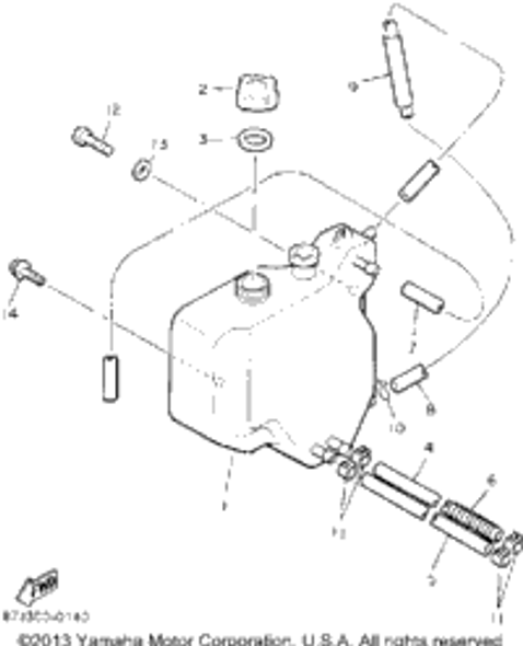 Bolt 1992 PHAZER II LE (ELEC START) (PZ480ES) 97011-06010-00