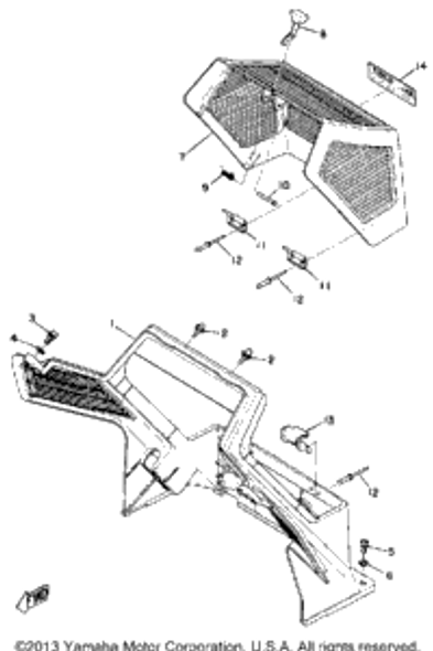 Bolt 1974 TL433F 97016-06020-00