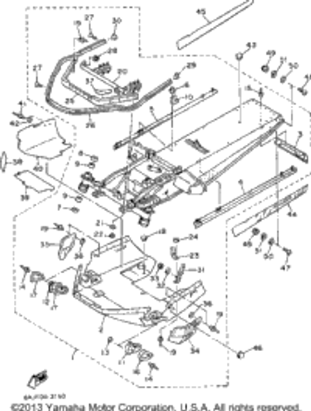 Nut 1994 ENTICER II LT (ET410TRU) 95316-06600-00