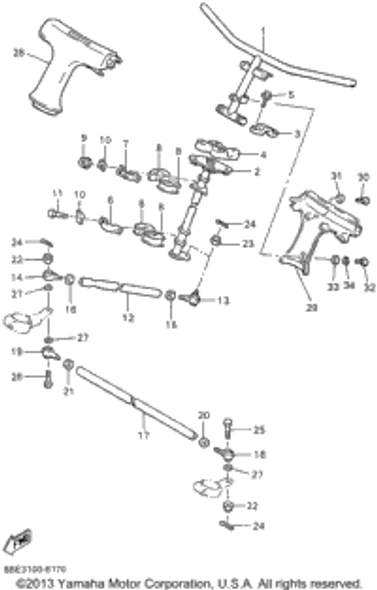 Washer, Plate 1996 OVATION LE (CS340EW) 92907-05600-00