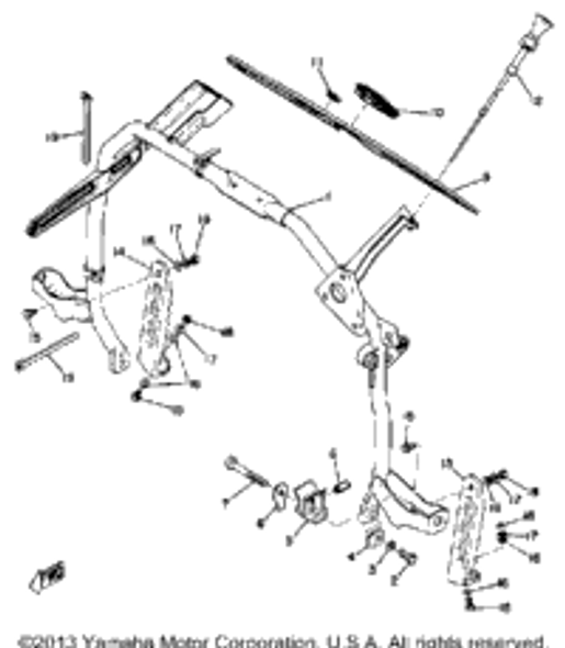 Band, Switch Cord 1973 EW643B 437-83936-11-00