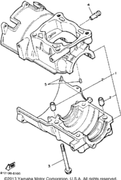 Pin, Dowel 1989 INVITER (CF300N) 93603-10049-00