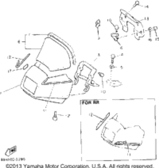 Bolt 1992 PHAZER II LE (ELEC START) (PZ480ES) 97011-06025-00