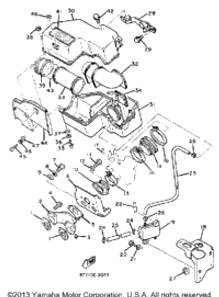 Bolt, Flange 1983 EC340G 95811-06020-00