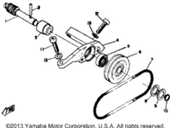 Pin, Dowel 1971 SW433E 93603-22028-00