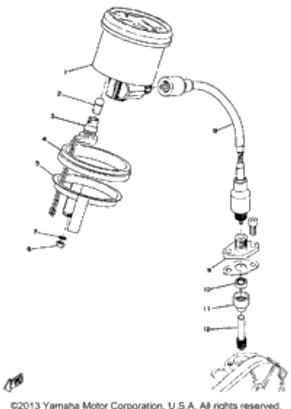 Bulb (12V-34W) 1974 SM292F 123-83516-21-00