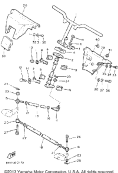 Washer, Lock 1992 VENTURE GT (VT480GTS) 90215-08262-00