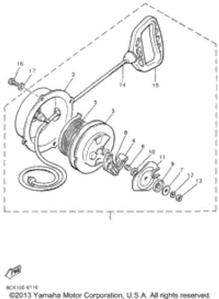 Spring, Return 1996 VENTURE TR (VT480TRW) 8F3-15734-00-00