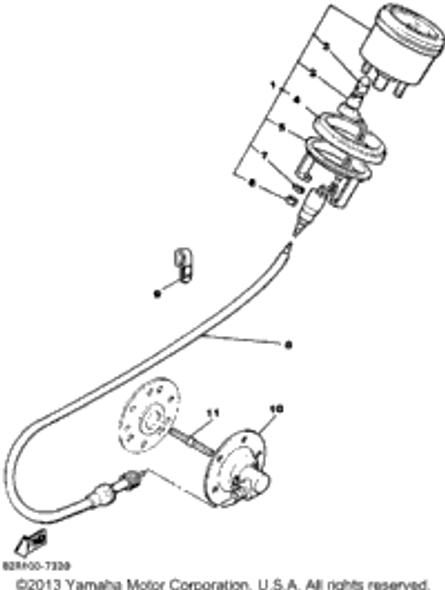 Joint 1987 BRAVO T (LONG TRACK) (BR250TL) 8K4-47715-00-00