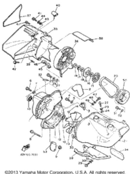 Bolt, Hexagon Socket Head 1987 PHAZER (PZ480L) 90110-06138-00