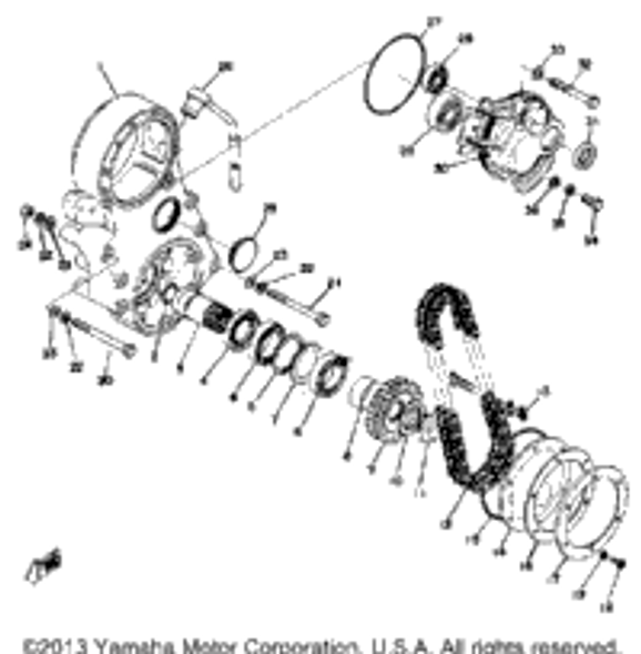 Bolt 1974 TW433F 97022-08100-00