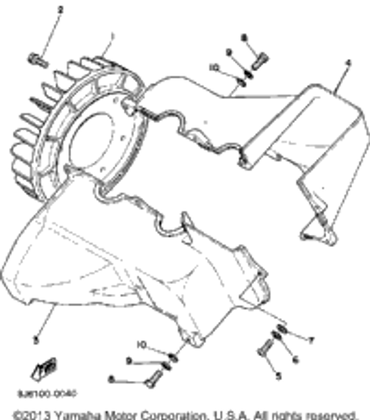 Washer, Plate 1983 ET300G 90201-06059-00