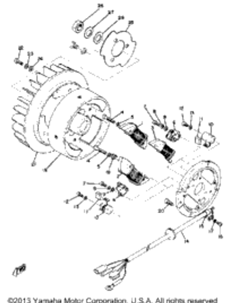 Clamp 1974 TW433F 104-81328-20-00