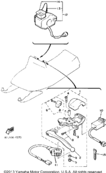 Collar, Lever 1 1987 EXCEL III (EC340L) 802-83913-00-00