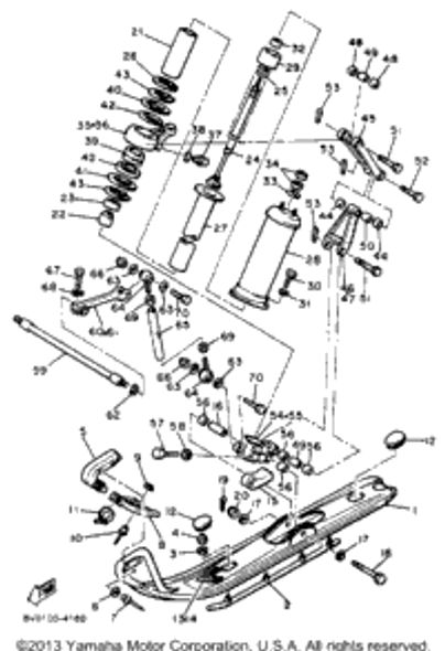 Bolt (Tj) 1984 PHAZER (PZ480H) 97026-08035-00