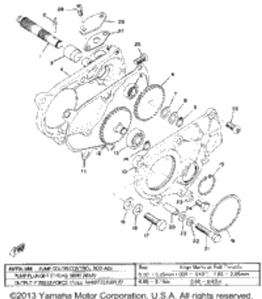 Plate, Cam Thrust 1974 SM292F 137-13148-00-00