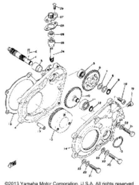 Oil Seal, So-Type 1973 EW643B 93104-06033-00