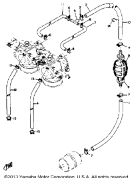 Pipe, Joint 1 1969 SS338 807-24376-00-00