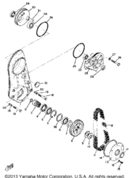 O-Ring 1971 SS433 93210-25070-00