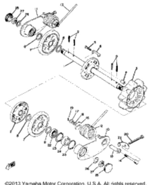 Washer, Conical Spring 1973 EW643B 90208-22001-00