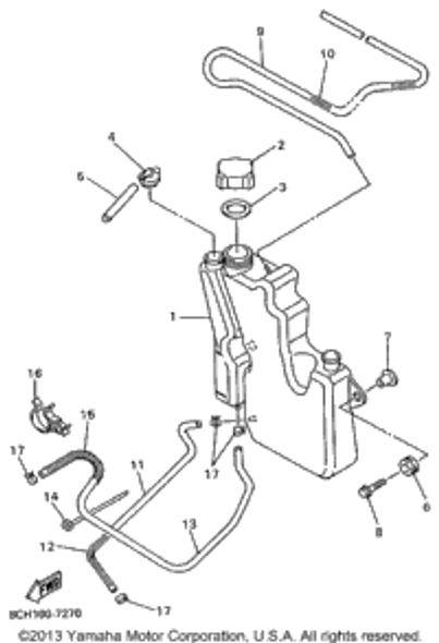 Spring, Compression 1998 VMAX 700 SX (VX700SXB) 90501-08430-00