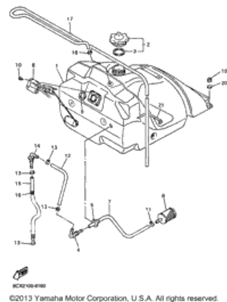 Spring, Compression 1998 VMAX 600 XTC (VX600XTCB) 90501-08668-00