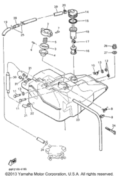 Pipe, Joint 4 1996 PHAZER II (PZ480W) 878-24379-00-00