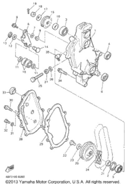 Breather 1996 PHAZER II (PZ480W) 583-15371-00-00