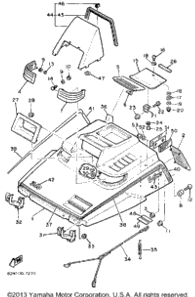 Fastner 1987 ENTICER 340 (ET340L) 82H-77223-00-00