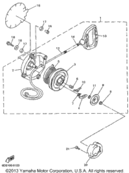 Guide, Cam 1998 VMAX 700 SX (VX700SXB) 8CH-15735-00-00