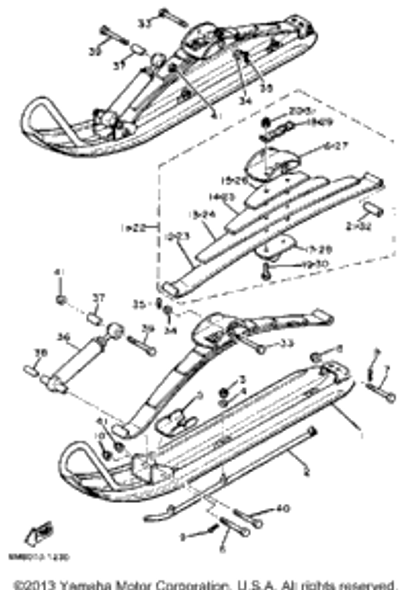 Nut, U 1983 EC340G 95611-08100-00