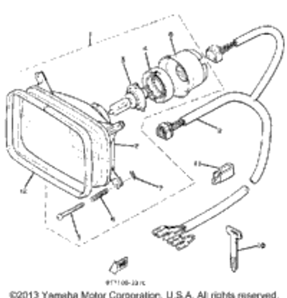 Spring, Screw 1983 EC340G 8A5-84332-00-00