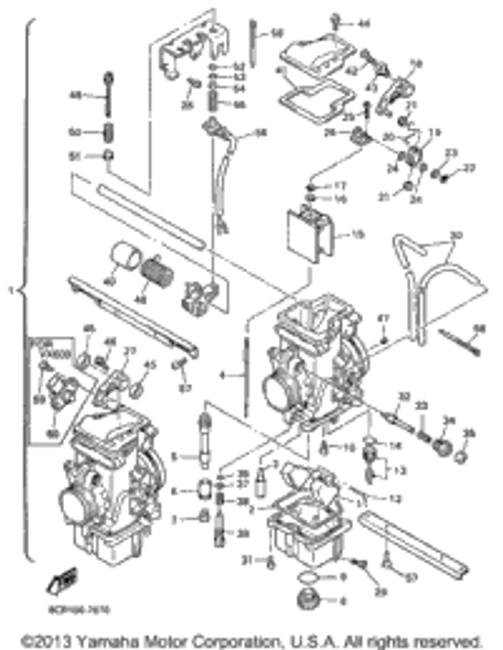 Ring 1998 VMAX 600 XTC (VX600XTCB) 3MA-14918-00-00